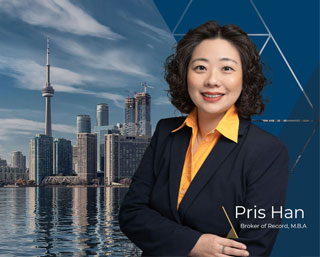 Pris Han经纪网站设计与开发 / SEO portfolio list Pris han