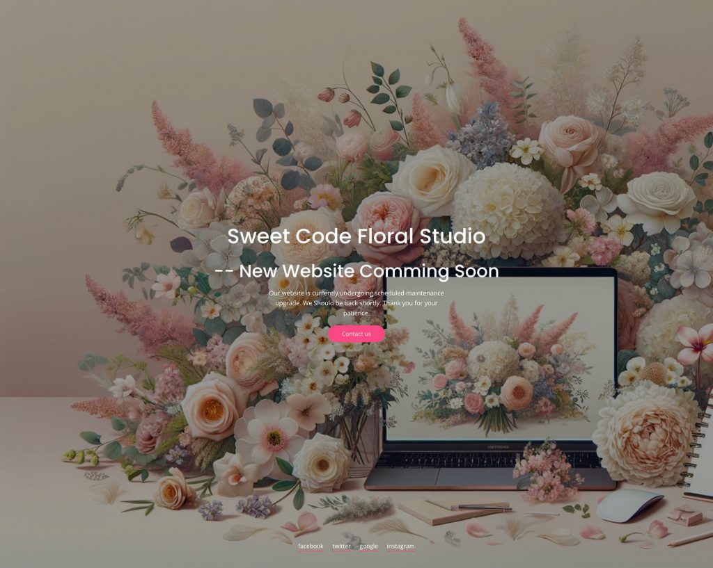 Sweetcode Floral Company Website